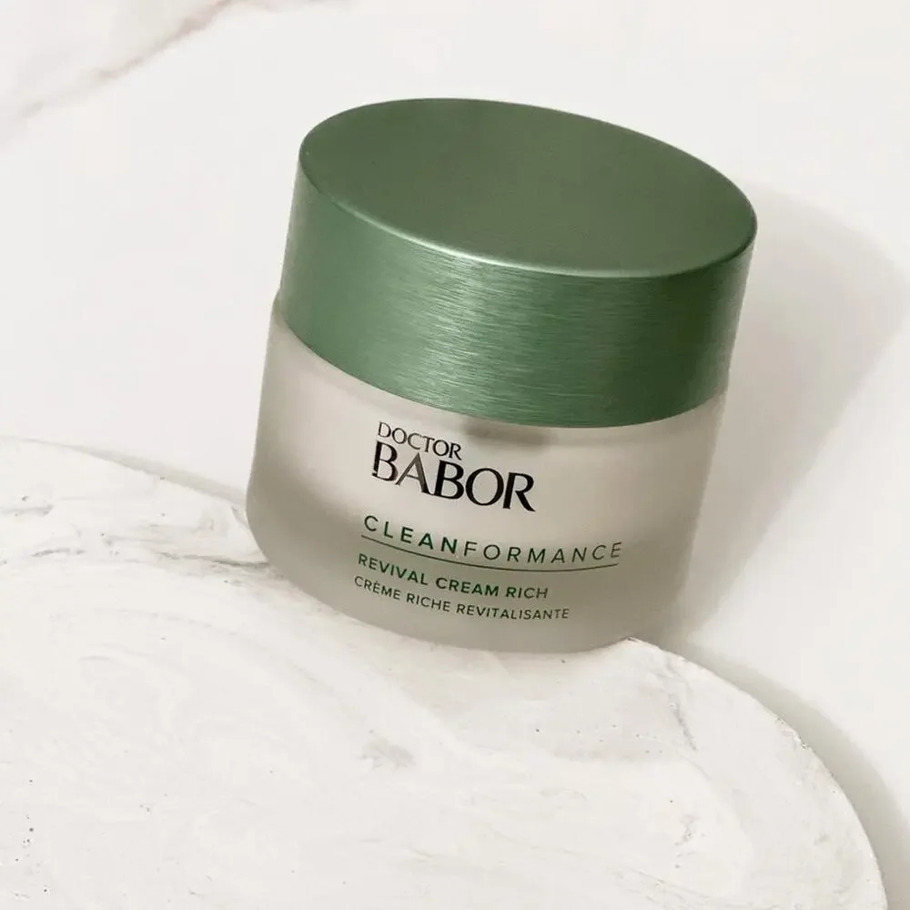 NEW DOCTOR BABOR Revival Cream Rich Clean Skin $90 Anti Aging Face Moisturizer